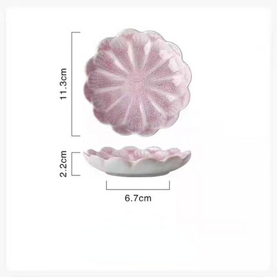 Jaapani keraamiline taldrik Retro ahju glasuur, minikastmisnõu Sashimi sushi sojakastmega nõud Avaleht Lauaarvuti suupistetaldrikud Uus