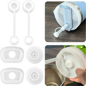 3/6 vnt. Silikoninis, atsparus išsiliejimui, kamštis, skirtas Stanley taurei1. 0 arba 2,0 kamščiai 30 uncijų 40 uncijų stiklinė nuo dulkių, skirta Stanley puodelio priedui