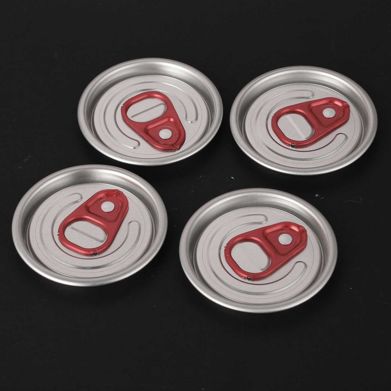 20 konservikaant alumiiniumist tõmbamisrõnga kaaned lekkekindlad sooda-kolapurgid korgid pritsmevastane tihend purgijookide hoiukaas