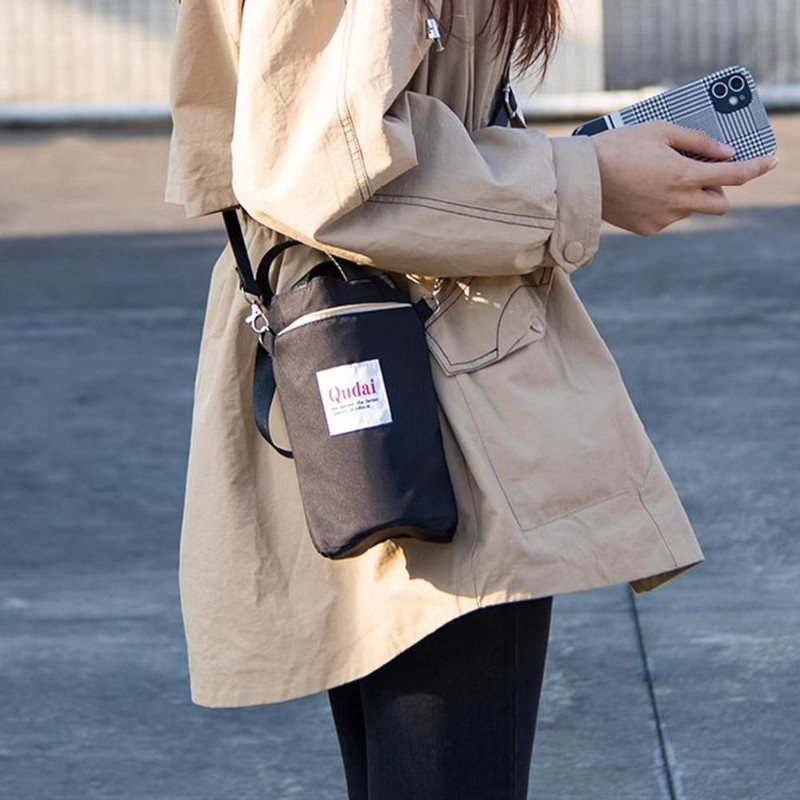 Didelio dydžio „Qudai“ butelių maišeliai lauko sportui, nešiojamasis maišelis, izoliacinis maišelis vandens butelio dangtelio puodelio rankovės vandens butelio dėklas