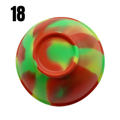 1vnt buitinė silikoninė talpykla 70 mm įvairiaspalvė tabako žolelių rūkymo priedai Virtuvės namų dūmų laikymo dėžutė