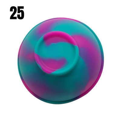 1vnt buitinė silikoninė talpykla 70 mm įvairiaspalvė tabako žolelių rūkymo priedai Virtuvės namų dūmų laikymo dėžutė