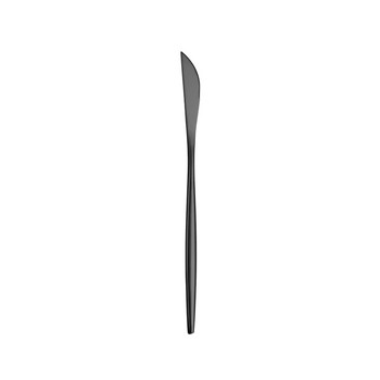 Επιτραπέζια σκεύη Μαύρα ασημικά Σετ μαχαιροπήρουνων 304 από ανοξείδωτο ατσάλι Πολυτελή σερβίτσιο σπιτιού Σετ φαγητού πιρούνι κουτάλι μαχαίρι κουζίνας