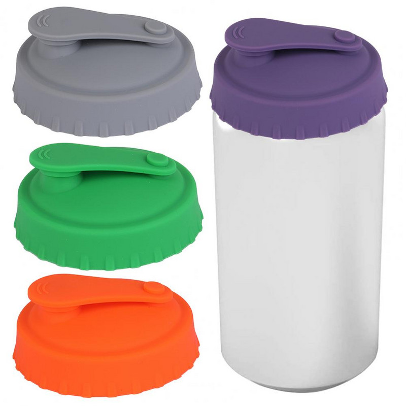 6 buc. Capace flexibile pentru sticle de vin, fără BPA, etanșare, capace de cutie de sodă pentru băuturi.