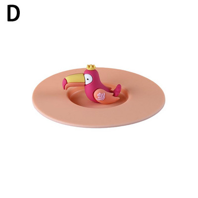 Katės ausų silikono puodelio dangtelis, atsparus dulkėms, nepralaidus arbatai, kava, sandariai uždarytas dangtelis, dangtelis nuo dulkių sandariklis, siurbimas, sandarus puodelis, daugkartinis įrankis