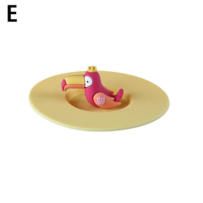 Katės ausų silikono puodelio dangtelis, atsparus dulkėms, nepralaidus arbatai, kava, sandariai uždarytas dangtelis, dangtelis nuo dulkių sandariklis, siurbimas, sandarus puodelis, daugkartinis įrankis