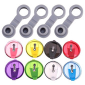 50 τμχ Στεγανοποιητικό μπουκάλι σιλικόνης Universal Στεγανοποιητικός δακτύλιος με τρύπα από άχυρο Καπάκι πώμα καλύμματος άχυρο βύσμα αντικατάσταση Tumber 20/30Oz Thermos Cup