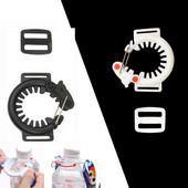 5 TK DIY veepudeli pandla tarvikud plastikust joogipudeli rihma köis pandla kaunistus kaelarihma pandla must valge