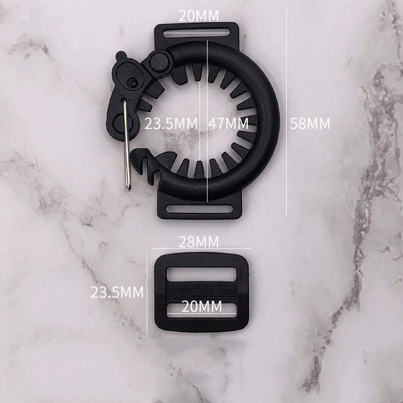 5 TK DIY veepudeli pandla tarvikud plastikust joogipudeli rihma köis pandla kaunistus kaelarihma pandla must valge