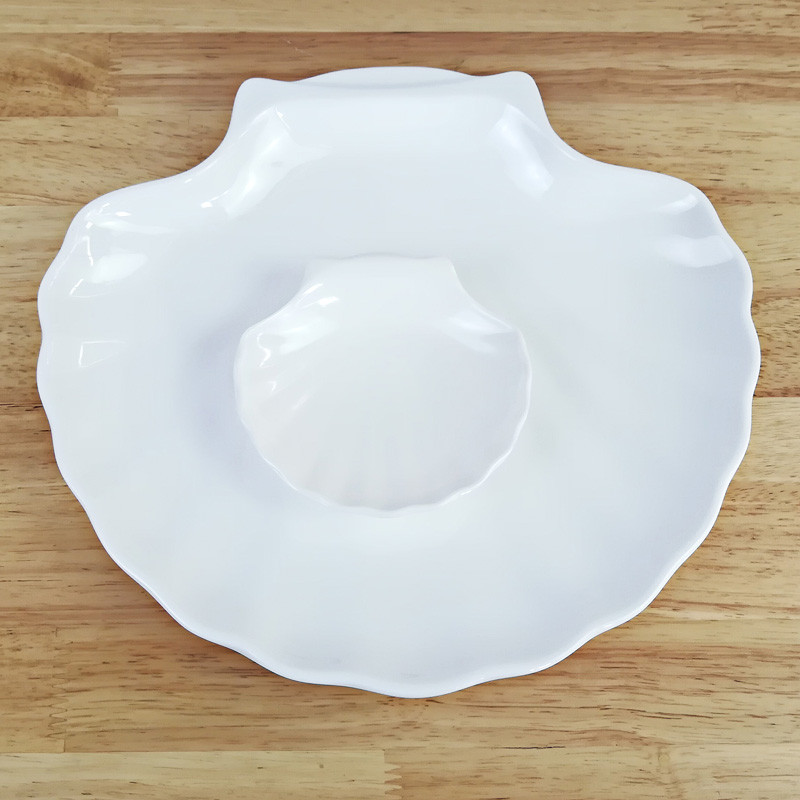 Veselă din melamină Farfurie din porțelan imitație Vasă de coajă Oală fierbinte Vasă de condimente pentru restaurant A5 Veselă din melamină Farfurie de cină