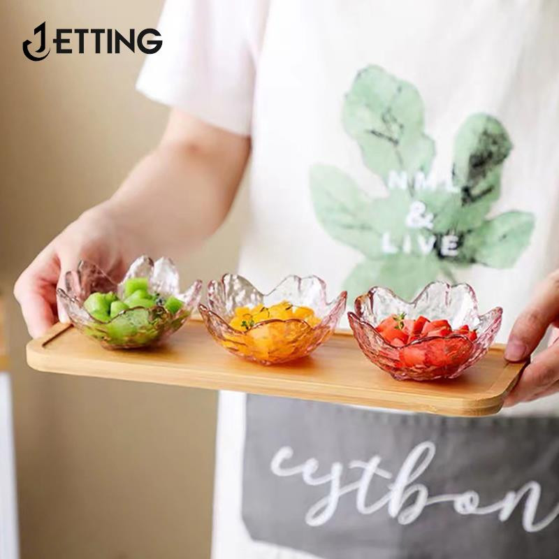 1 tk jäätis, puu-, sala, köögitarbed, kirsiõied, maitsestamistaldrik Väike klaasnõu Nodic Gold Inlay kastmekauss