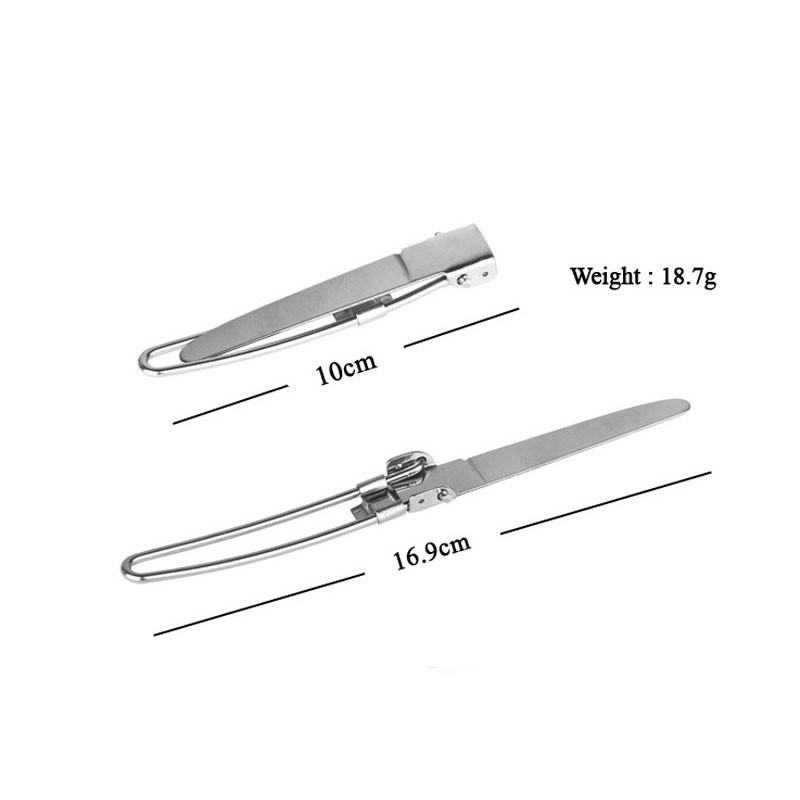 Nešiojamas sulankstomas peilis šakutė šaukštas virtuvės indai 3 vienetų lauko kelionių nerūdijančio plieno sulankstomi stalo reikmenys iškylų vakarienės rinkinys