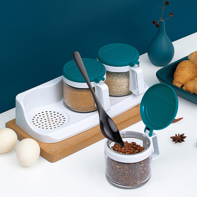 2 az 1-ben kóstolókanál Kettős funkciójú kóstolókanál Ezüst edények bulikonyhai tartozékokhoz Koktélkóstoló előétel Steel 304