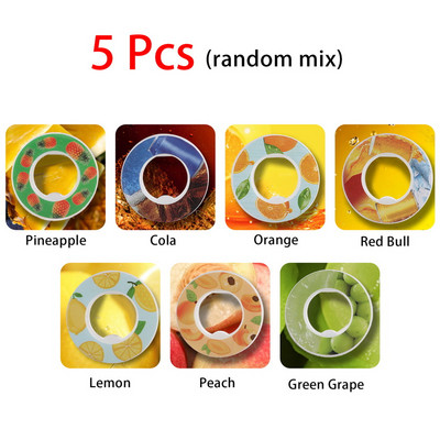 5 vnt. kvapiosios ankštys Kvapiosios ankštys Oro kvapas 0 Cukraus Vaisių Skonis Didesnis Plastikinio vandens butelio priedai Lauko Sporto Gėrimų Butelis