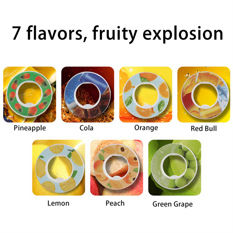 5 vnt. kvapiosios ankštys Kvapiosios ankštys Oro kvapas 0 Cukraus Vaisių Skonis Didesnis Plastikinio vandens butelio priedai Lauko Sporto Gėrimų Butelis