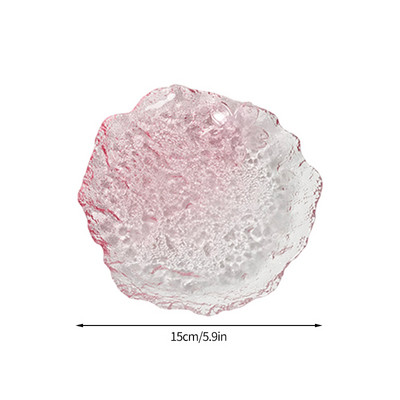 Läbipaistev klaasalus Dekoratiivsed ehete hoiualused Kohvikruus Puuviljad Magustoidud Koogitaldrikud Töölaua toakaunistus Lauakaunistused