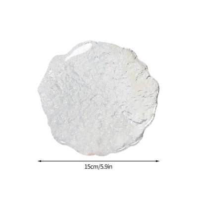 Läbipaistev klaasalus Dekoratiivsed ehete hoiualused Kohvikruus Puuviljad Magustoidud Koogitaldrikud Töölaua toakaunistus Lauakaunistused