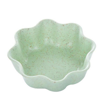 Atsparus, lygus kraštas, ekologiška širdelė, gėlių formos buitiniai indai, pagardinimo indai, mini dubenys, virtuvės reikmenys