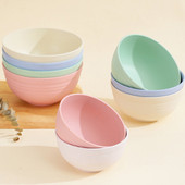 Háztartási étkészlet egytál búzaszalma rizs rizs tál japán ramen tál desszerttál instant tésztás leves tál