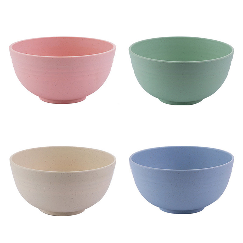 Háztartási étkészlet egytál búzaszalma rizs rizs tál japán ramen tál desszerttál instant tésztás leves tál