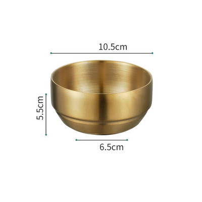 Europietiškas dvisluoksnis nerūdijančio plieno ryžių dubuo, apsaugantis nuo nuplikimo ramen vakarienės dubenys Virtuvės stalo reikmenys Šviežios laikymo reikmenys