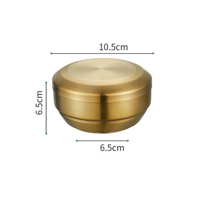 Europietiškas dvisluoksnis nerūdijančio plieno ryžių dubuo, apsaugantis nuo nuplikimo ramen vakarienės dubenys Virtuvės stalo reikmenys Šviežios laikymo reikmenys