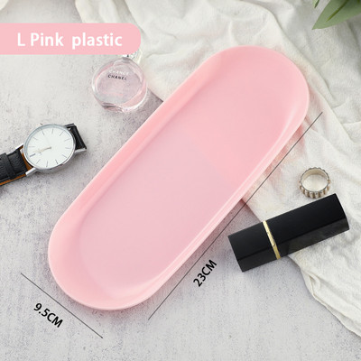 Korėjietiško stiliaus INS Wind nerūdijančio plieno papuošalų padėklas stalinis laikymo lėkštė Kosmetika papuošalų plokštė metalinis padėklas Didmeninė prekyba