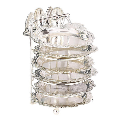 Klassikaline sööginõude komplekt Õhtusöögitaldriku ja lusikate hoiurest Korraldaja Köögisalati Magustoidu vitriin Lame taldriku lusikad