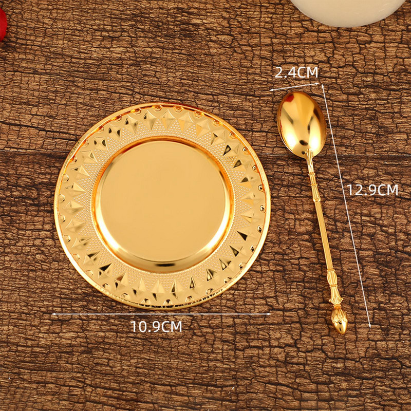 Klassikaline sööginõude komplekt Õhtusöögitaldriku ja lusikate hoiurest Korraldaja Köögisalati Magustoidu vitriin Lame taldriku lusikad