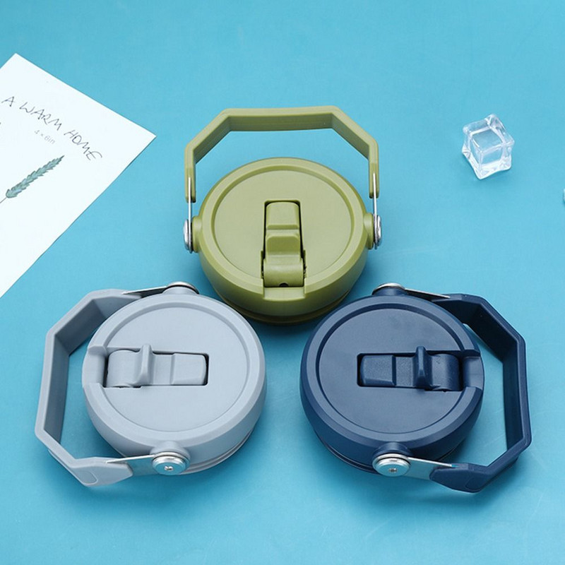 Pakeiskite butelio šiaudinį apverčiamo dangtelio dangtelį, skirtą Ozark Trail Rtic Yei Tumber Cup lauko plačia burna vandens butelio priedai butelio dangtelis