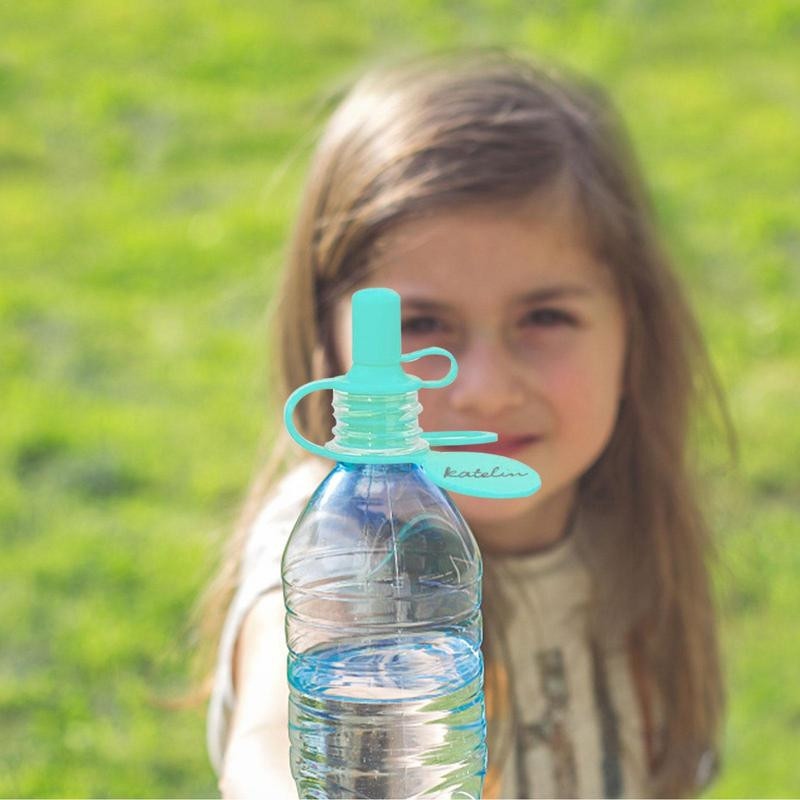 Vandens buteliuko snapelio adapteris vaikams Neišsiliejantis silikoninis vandens buteliuko snapelis Maisto maišelis Vandens buteliuko snapelis, skirtas vaiko burnai