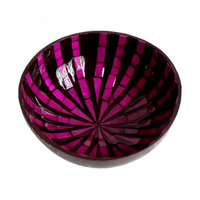 Купа за салата Купа от естествен контейнер Кокосови черупки Кокосови бонбони Купички за сладолед Храна Кокосови купи Ръчно изработени плодове Декор за дома