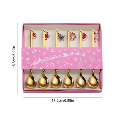 4vnt/rinkinys Aukštos kokybės kalėdinių stalo įrankių rinkinys nerūdijančio plieno raudonas žalias indai Peilis šakutė Šaukštas stalo įrankiai virtuvės maistas 45a