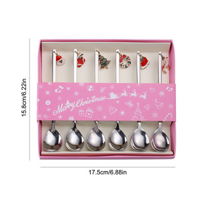 4vnt/rinkinys Aukštos kokybės kalėdinių stalo įrankių rinkinys nerūdijančio plieno raudonas žalias indai Peilis šakutė Šaukštas stalo įrankiai virtuvės maistas 45a