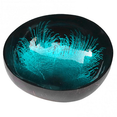 Kausi salatikonteiner Võtme hoiualus Kookospähkli koorega kodukaunistus Käsitöö