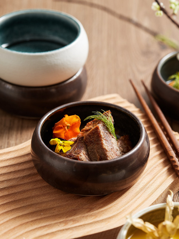 Japoniškas buitinis makaronų dubuo Keraminės sriubos dubuo salotos makaronai desertinis dubuo Virtuvės indai Mikrobangų krosnelė Kepiniai Stalo reikmenys