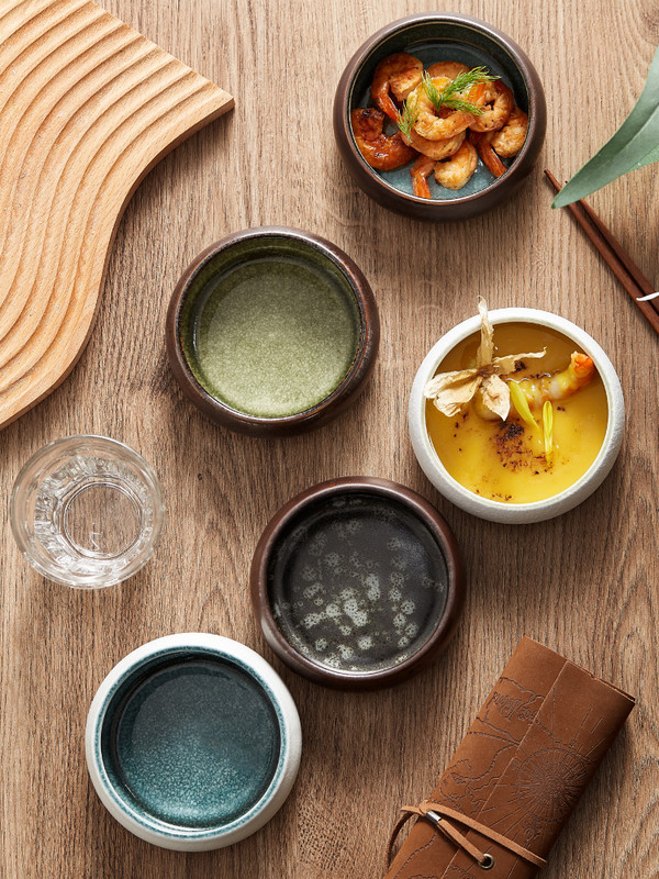 Japoniškas buitinis makaronų dubuo Keraminės sriubos dubuo salotos makaronai desertinis dubuo Virtuvės indai Mikrobangų krosnelė Kepiniai Stalo reikmenys