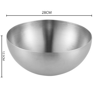 1 tk Creative roostevabast terasest salat rameni ühekihiline kööginõud nuudlikauss Korea lauanõud supp puuviljad kuldsed kausid