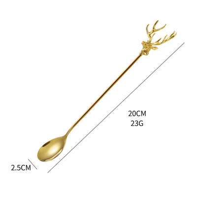 Milu Elnias Kavos pyragas Šaukštas Šakė Deserto Šaukštai Maišymas Šaukštelis Ledai Šaukštas Vaisių Šakutė Virtuvės reikmenys Nerūdijantis plienas