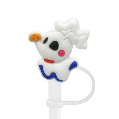 Helovino šiaudų silikoniniai patarimai Geriamasis dulkių dangtelis Kalėdų košmaras Daugkartinio naudojimo taškams atsparūs kištukai Uždengti Vakarėlio šiaudų puošmena