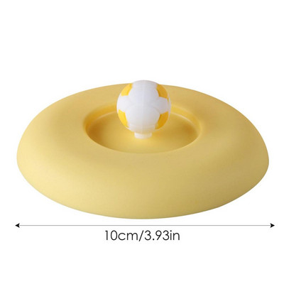 Καπάκια κύπελλων σιλικόνης Ασφαλή μικροκυμάτων Σφραγισμένα καλύμματα φλιτζανιών Αδιάβροχα Καλύμματα φλιτζανιών σιλικόνης Καλύμματα κούπας κούπας σε σχήμα κινουμένων σχεδίων για το σπίτι