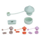 Šiaudų kamščiai Silikoniniai šiaudiniai dangteliai puodeliams Neperšlampami elastiniai šiaudų kamščiai puodeliams ir buteliams Silikoninis, atsparus išsiliejimui kamštis