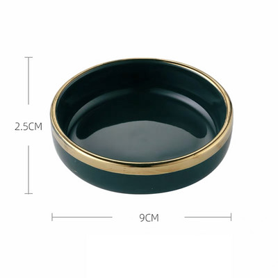 Keraminio padažo indo panirimo lėkštė Mažas patiekalas Mini sviestas garstyčios sušių actas sojų patiekalų prieskonių lėkštės restorano barui