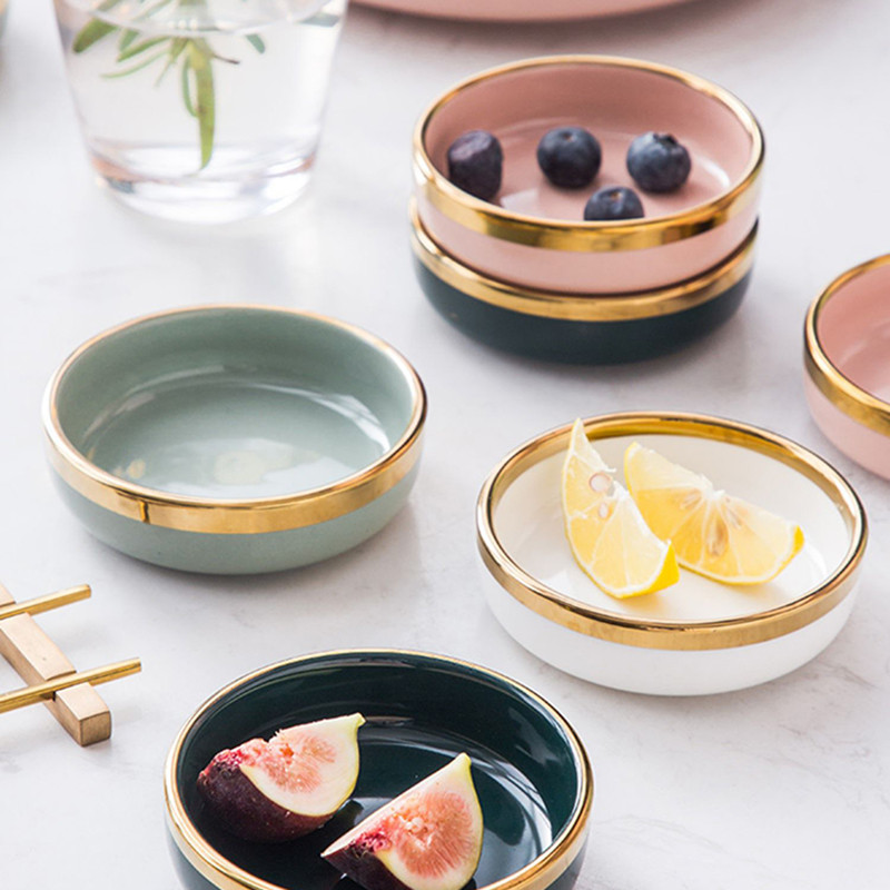 Keraminio padažo indo panirimo lėkštė Mažas patiekalas Mini sviestas garstyčios sušių actas sojų patiekalų prieskonių lėkštės restorano barui