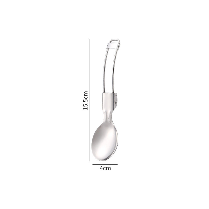 1vnt Nešiojami stalo reikmenys, nerūdijančio plieno stalo įrankiai, sulankstomi šaukštai, lazdelės, įrankiai, kelionių iškylų stovykla, vaikų Bento pietų stalo įrankiai