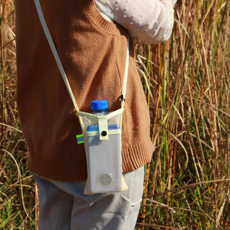 Vandens puodelio laikiklio dirželis Universalus, patvarus vandens butelio laikiklio dirželis, reguliuojamas skersinis petys, skirtas universaliam aktyvumui