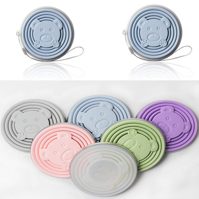 Összecsukható csésze Összecsukható teleszkópos szilikon vizes palack kültéri utazási gyermekpohár Teáscsészék edény kancsó ivóvíz Copa