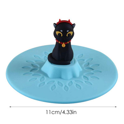 Huse pentru pahare din silicon Capac moale reutilizabil pentru pahare Capac pentru pahare din sticla rezistenta la caldura Căni rezistente la praf Capac pentru pahare pentru casă Accesoriu în aer liber