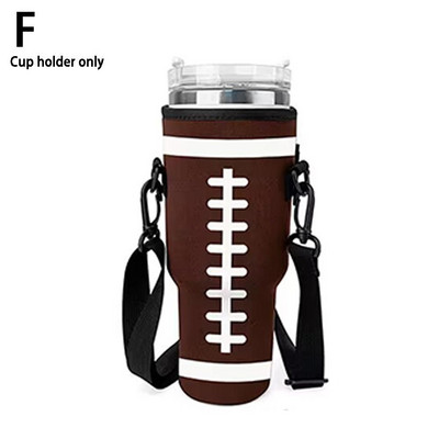 Μεταφορέας μπουκαλιών νερού με τσέπη τηλεφώνου για απλό μοντέρνο ποτήρι Stanley 40 Oz με σβήσιμο λαβής για περπάτημα ταξιδεύοντας O3B7