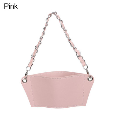 Επαναχρησιμοποιήσιμο με λουράκι αλυσίδα σετ ποτηροθήκης Θερμομόνωση μανίκι φλιτζάνι καφέ Μανίκια φλυτζανιών μεταφοράς φλυτζανιών